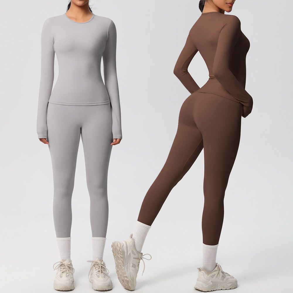 Winter Clothing Logos - JUREN 2-delige yogakleding sportset dames sportkleding