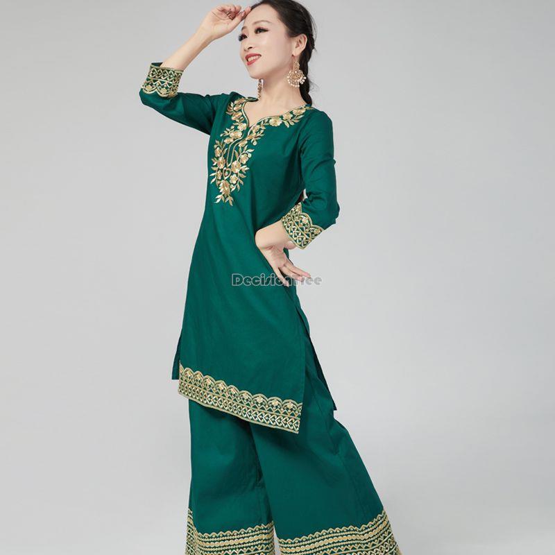 Winter Clothing Pakistan - 2023 Indiase jurk vrouwen katoen borduurwerk