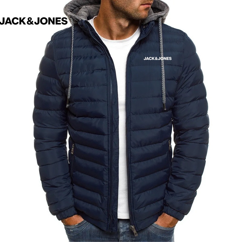 Winter Clothing Jack And Jones - De merk Jack Jones katoenen gewatteerde