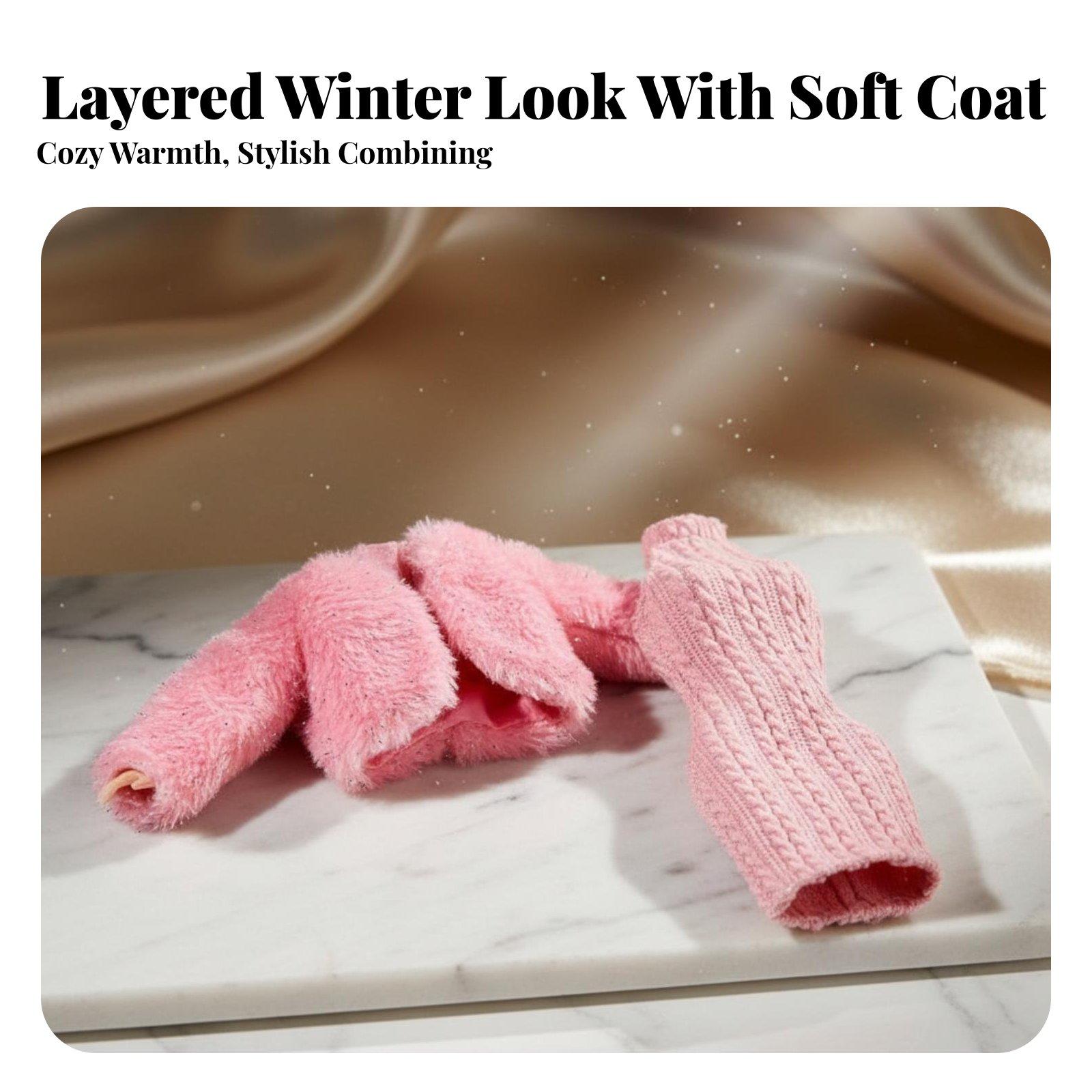 Winter Clothing Design - 30cm Poppenkleding Modieuze Winterkleding voor Modepoppen