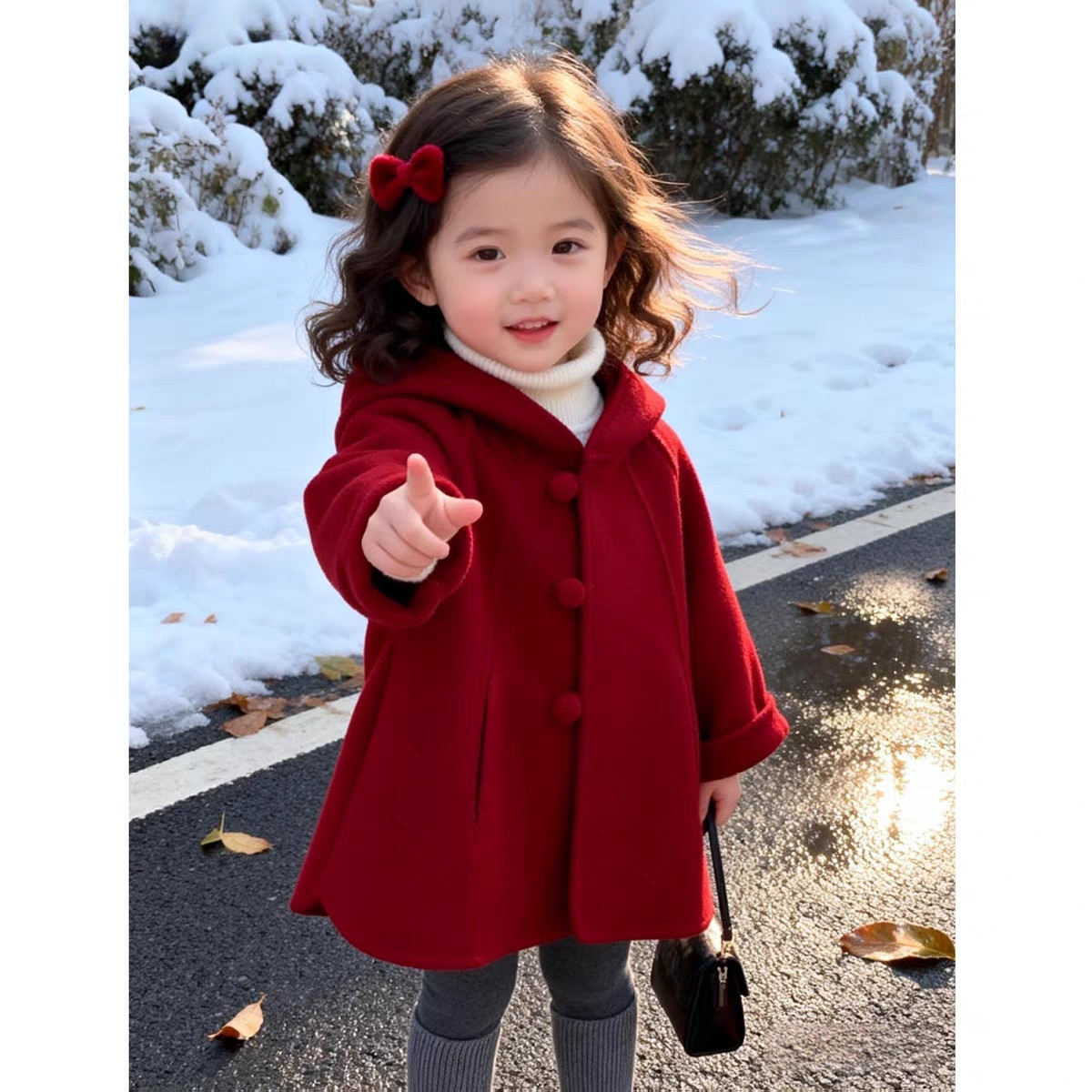 Meisjes wollen jas herfst wint - Winter Clothing For Toddlers recensie en prijs