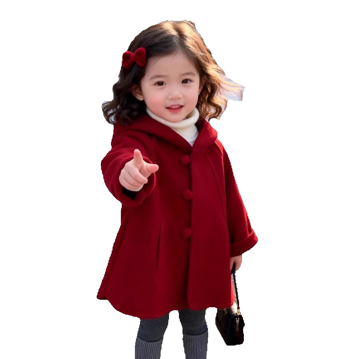 Meisjes wollen jas herfst wint - Winter Clothing For Toddlers recensie en prijs