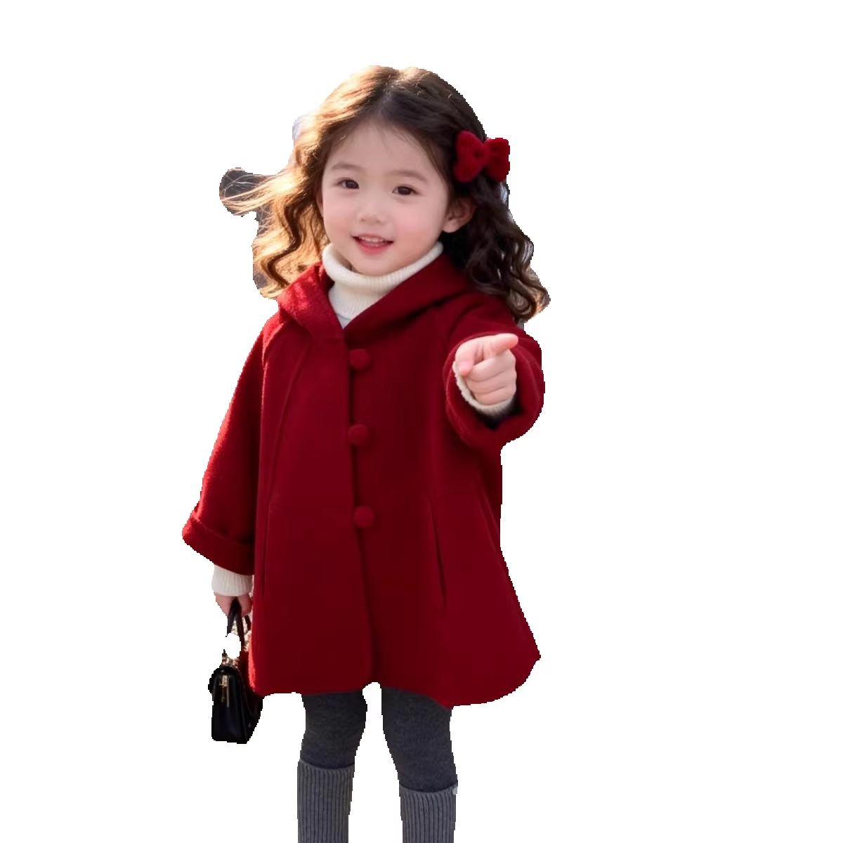 Meisjes wollen jas herfst wint - Winter Clothing For Toddlers recensie en prijs
