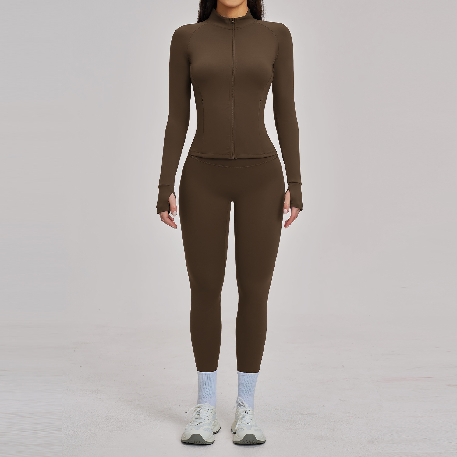 2-delige yogaset sportoutfits  - Winter Clothing Logos recensie en prijs