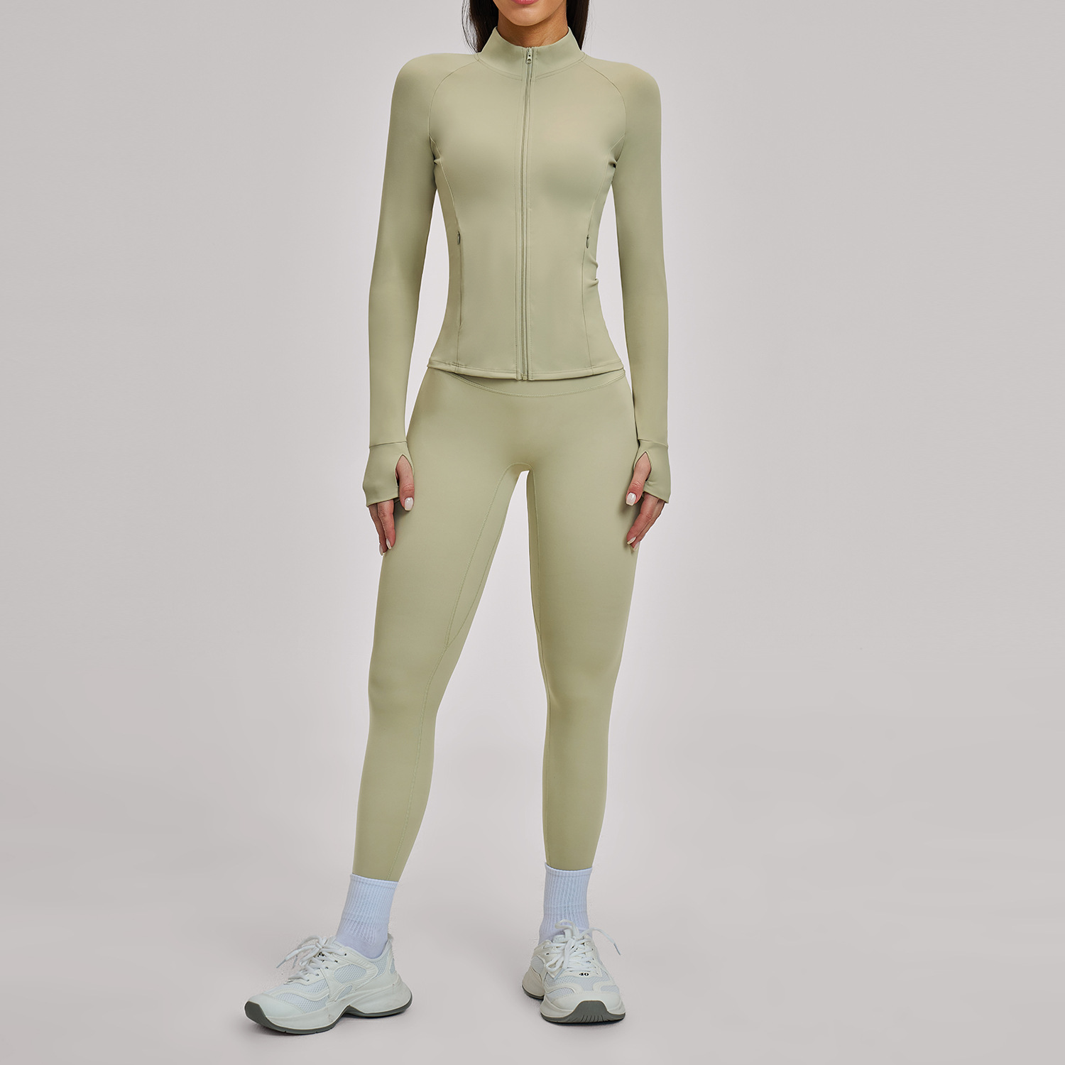 2-delige yogaset sportoutfits  - Winter Clothing Logos recensie en prijs