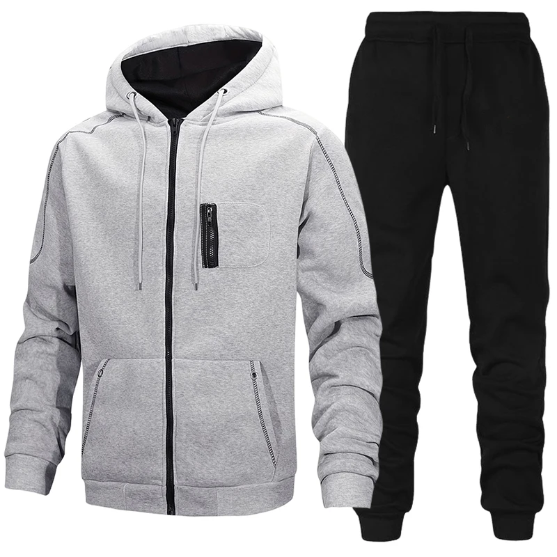 Modieus Heren Trainingspak Cas - Jacket Winter Clothing recensie en prijs