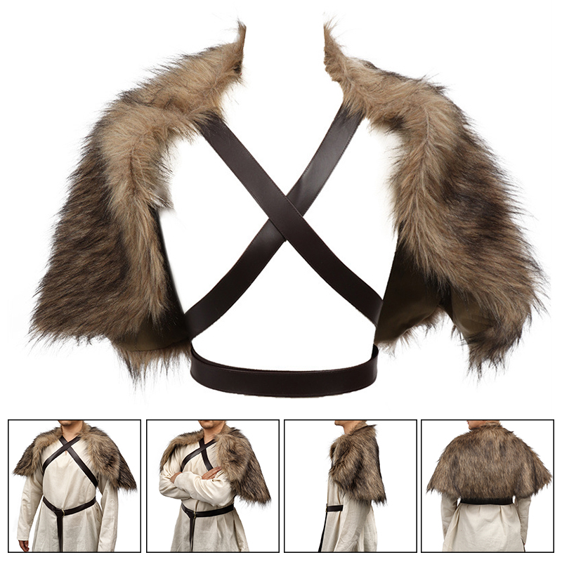 Viking Mantel Namaakbontkraag  - Jacket Winter Clothing recensie en prijs