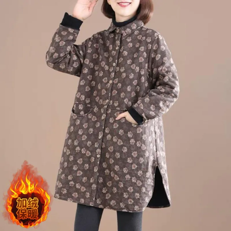 Vintage Bloemenprint Damesjack - Winter Clothing Trends For Women recensie en prijs