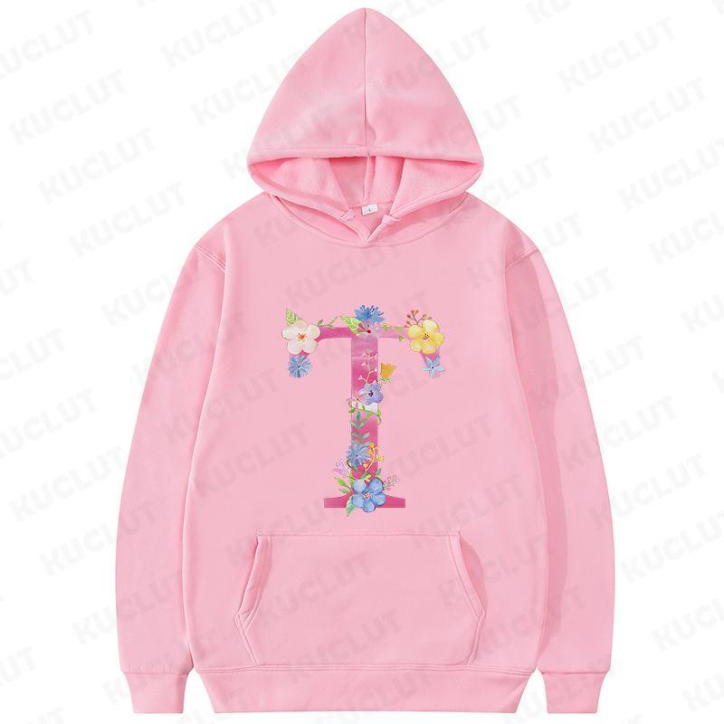 26 Alfabet A-Z Roze Bloem Lett - Winter Clothing Essential recensie en prijs