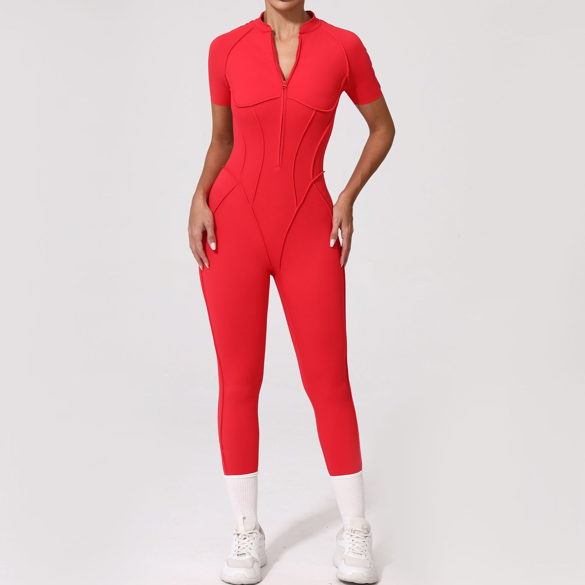 Gym Jumpsuit Dames Fitnesspak  - Winter Clothing Logos recensie en prijs